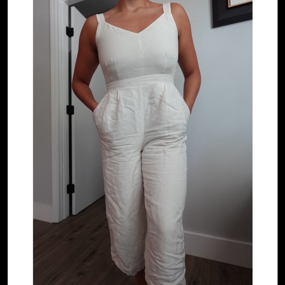 Cream romper